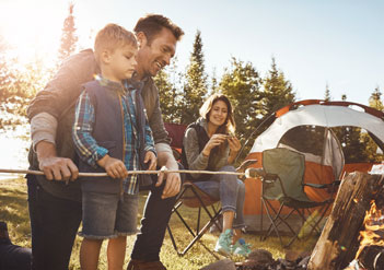 Family camping